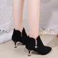 Women Shoes High Heel Fashion Erogenous High Heel Boots Pointed Toe Women Boots Size
