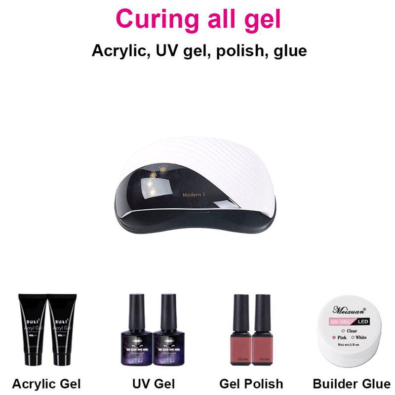 Two-handed Nail Machine 120W Quick-drying and Painless Nail Machine