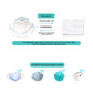 100pcs Disposable Face Masks Replacement Filter Pad Gasket Dust Respire Mat for N95 KN95 All Masks