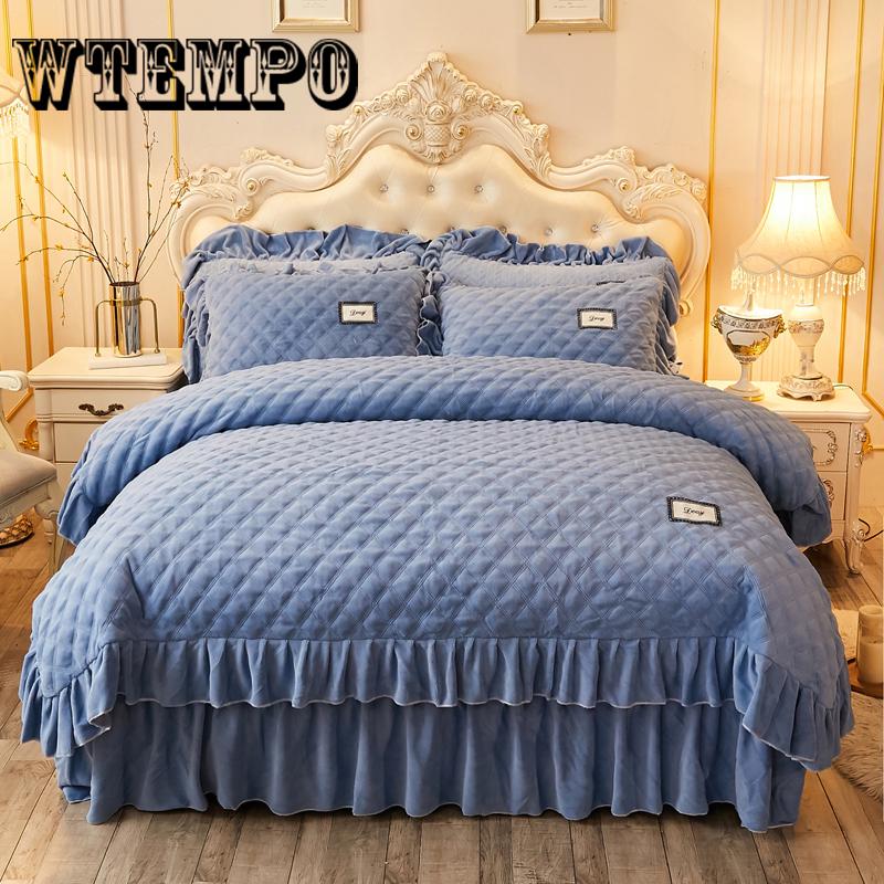 WTEMPO Home Textiles Bedding Set Bedclothes Winter Duvet Cover ThickComforter Bedding Sets Bed Linen
