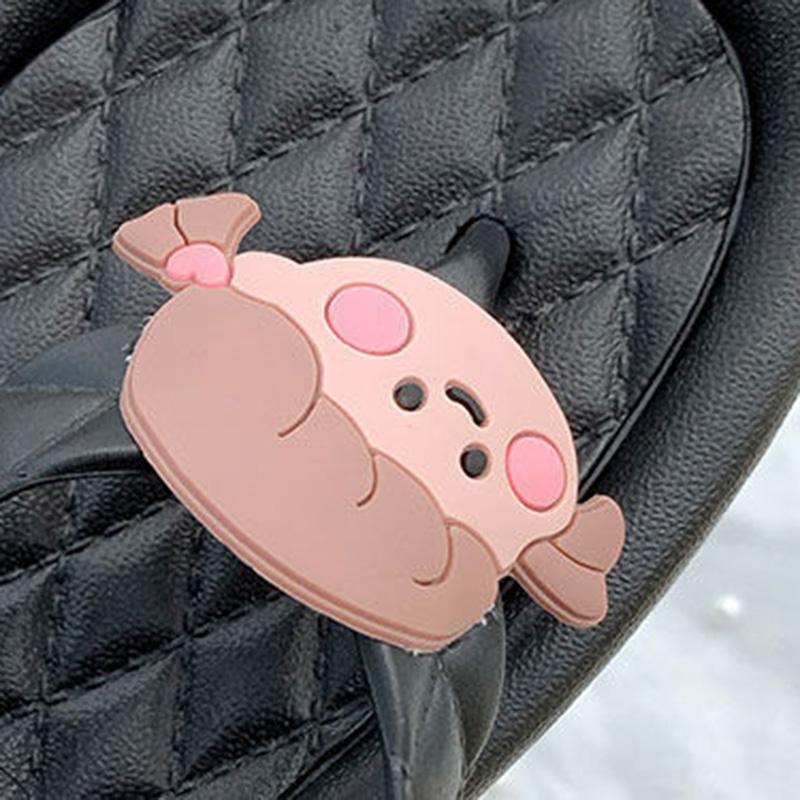Flip-flops Female Cute Cartoon Girls Wear Non-slip Beach Beach Sandals Summer Sandals Outside Their Hearts