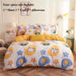 Bed Four-piece Sheets Were Sleeved In A Sleeve Set 1.8 Meters 2 Meters Bed Qingxianjie Style Home Bedding