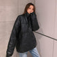 Cotton-padded Clothes Women's Short Western Style Cotton-padded Clothes Women's Winter Coats for Female Students Korean Loose Locomotive Bread Jackets