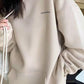 Sweatshirt Sports Suit Fleece Thickened Sports Suit Women's Autumn and Winter Loose Sweater Women's + Leggings Pants Two-piece Set