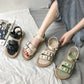 Summer Super Fire Roman Sandals Women's Summer Shoes All-match Student Flat Fairy Style