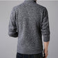 Autumn and Winter Men's  Jacket Plus Velvet Thick Loose Cardigan Large Size Sweater Top