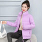 Glossy Down Coat Women's Short Loose Cotton Coat Bread Coat