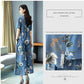 Retro Print Fashion Suit Women's Summer Loose and Thin Temperament Wide-leg Pants Two-piece Casual Suit Retro Chinese Style