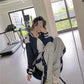 Gray Sports Casual Pants Women's Spring and Autumn Was Thin and Wild Loose Straight-leg Pants High-waist Wide-leg Pants Summer