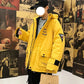 Men's Winter Casual Warm Jacket Padded Jacket Thickened Padded Jacket Youth Trend Couple Tooling Padded Jacket