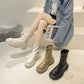 Short Boots Women 2021 Spring and Autumn Fashion All-match Martin Sponge Cake Thick-soled Autumn Boots