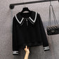 Women's Suit Leisure Sports Two-piece Long Sleeve Shirt + Loose Casual Pants Warm and Comfortable Suit