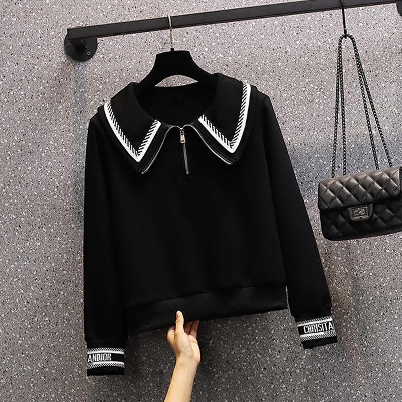 Women's Suit Leisure Sports Two-piece Long Sleeve Shirt + Loose Casual Pants Warm and Comfortable Suit