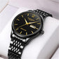 Men Watches Automatic Mechanical Clock Fashion Skeleton Watch Wristwatch