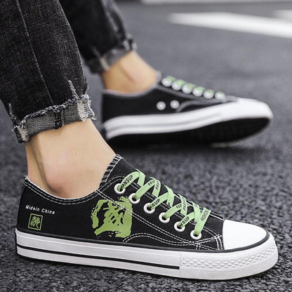 Versatile Men's Breathable Canvas Shoes Student Men's Canvas Casual Breathable Sports Shoes