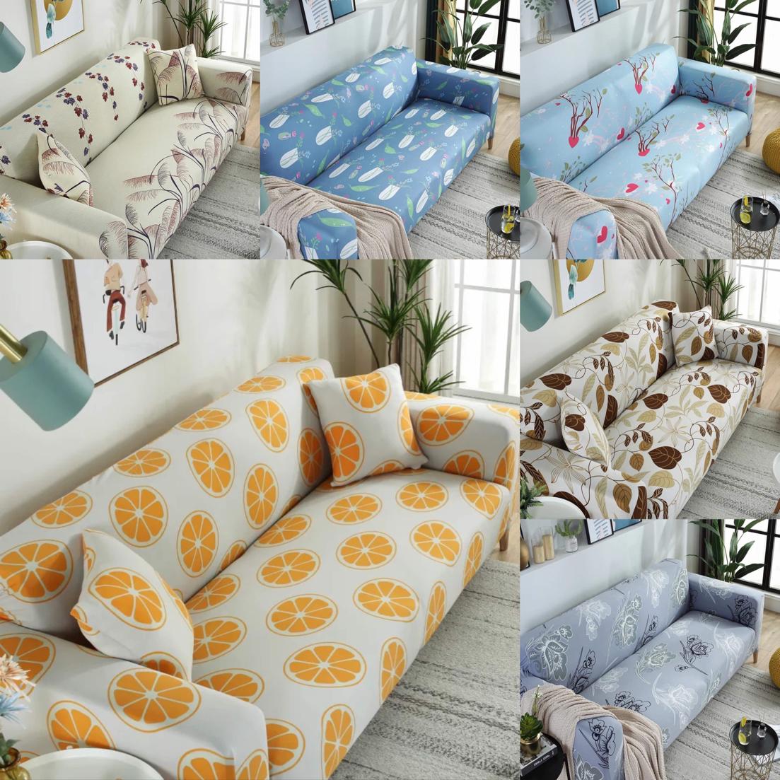 Cover for Couch Sofa Slipcover L Shape Covers Sofa Elastic 1/2/3/4 Seaters Sofa Slip Covers for Living Room Home Decor