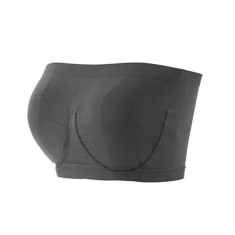Ladies Plus Size Seamless No Steel Ring Bra Strapless Chest Wrap Sexy Breathable Comfort Bra