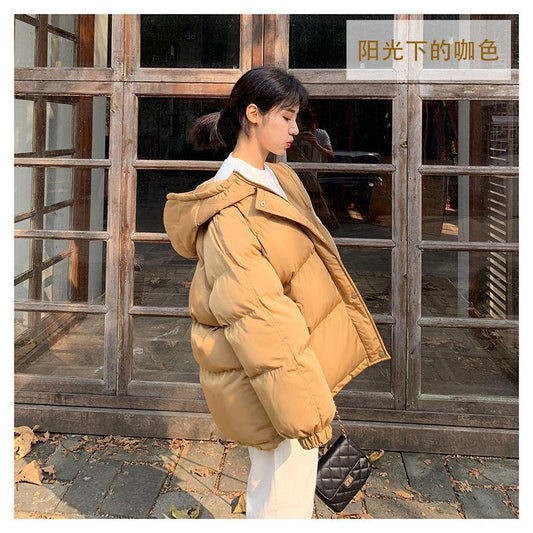 Women's Short Cotton-padded Coat Ins Korean Version of Loose Cotton-padded Jacket Bread Coat