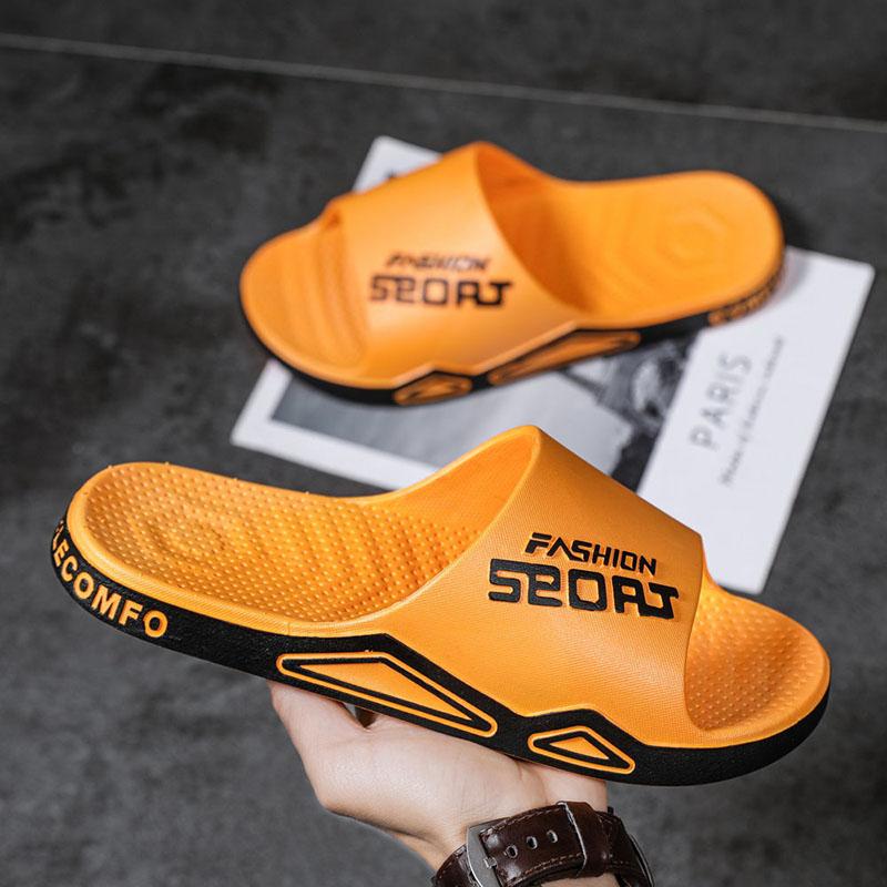 Men's Summer Outdoor Slippers Thick Bottom Non-slip Wear-resistant Indoor Slippers