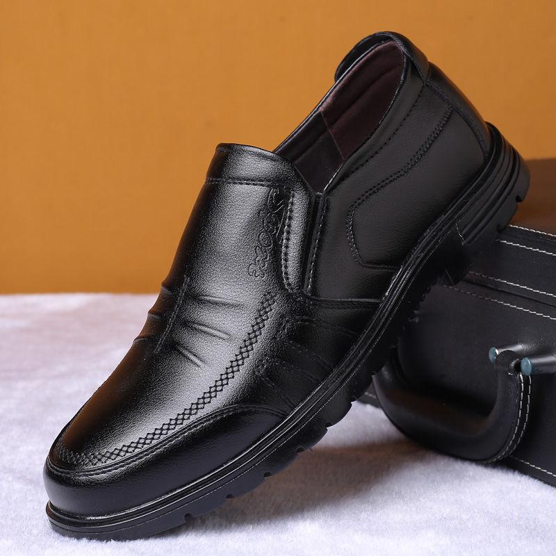 Leather Shoes Men's Business Men's Shoes Trend Driving Summer Outdoor Casual Shoes