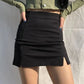 Mini Skirt Girls Casual A-line Skirts Women Summer High Waist Club Skirt Ladies Slim Black Skirts Streetwear