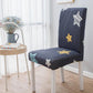 Dining Chair Cover Elastic All-inclusive Universal Chair Cover Chair Home Fabric Protective Cover Cover Decoration