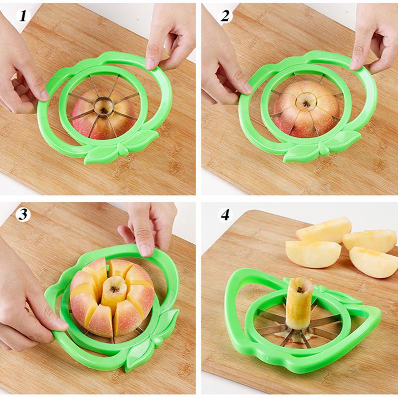 Brand Funny Kitchen Gadgets Fruit Seeder Remover Fruit Corer Slicer Apple Pear Orange Dicin