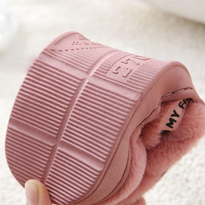 Cotton Shoes Autumn and Winter Bag with Indoor Home Couple Warmth and Thick Cotton Shoes