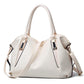 Lychee Soft Leather Texture Shoulder Bag Handbag Simple Versatile Large Capacity Women's Bag