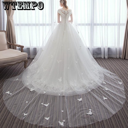 Wedding bridal gown Dress Wedding Evening Dress Long Bridal Dresses Girls Wedding Party Dress