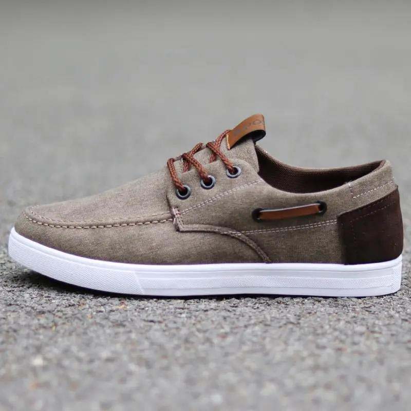 Men's Cloth Shoes Spring and Summer Breathable Casual Shoes Rubber Sole Anti-slip Work Shoes Canvas Shoes Men's Shoes