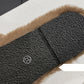 Slippers for Women Luxury Designer Leather Furry Winter Slipper Open Toe Slides Cotton Shoes Indoor Causal Ladies Slippers