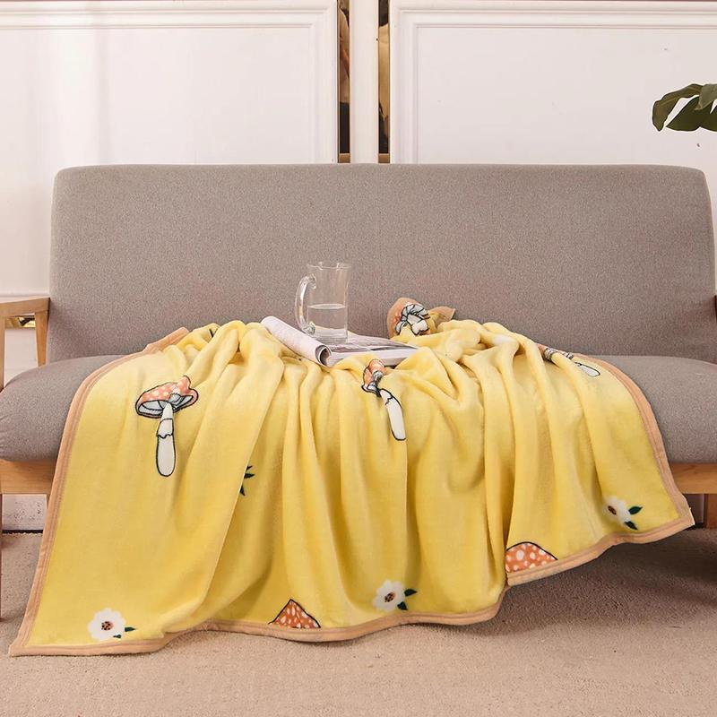 Blanket Coral Fleece Blanket Office Nap Blanket Warm Plus Fleece Single Bed Blanket Shawl Blanket Dormitory Towel Quilt
