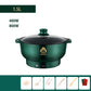 800W Single Mini Electric Steamer Heat Pot Non-stick Pot Electric Skillet Wok Multifunctional Kitchen Supplies