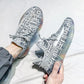 Men's Spring and Summer Coconut Shoes Korean Style Ins Flying Mesh Shoes Student Sports Casual Canvas Shoes Shoes Personalized Dad Shoes