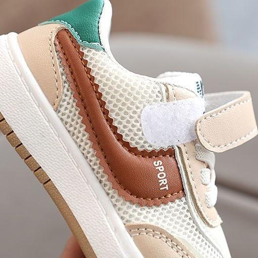 Baby Shoes Spring and Autumn Boy Girls Casual Board Shoes Children's Learning Shoes Girls Breathable Net Shoes Sports Shoes