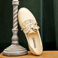 Ladies Style Gentle Shoes Women Spring All-match Women's Shoes Retro Single Shoes Mid-heel Small Leather Shoes