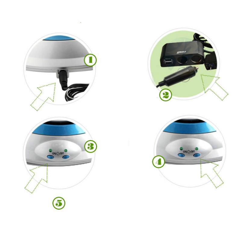 Car air purifier Formaldehyde removal in new cars Anion oxygen bar sterilization Oxygen air purifier