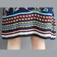 Printing  M-XXXL Printed Round Neck Dress Women Loose Plus Size Summer Polyester Short-sleeved Knee-length A-line Dress