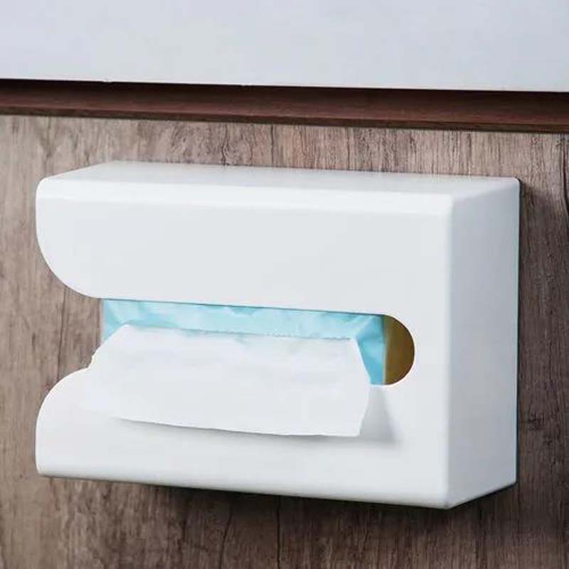 Bathroom Paper Towel Box Living Room Wall-mounted Paper Cartridge Toilet Paper Box