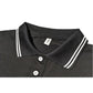 Men's Embroidered Long Sleeve Polo Shirt Cotton Large Size Lapel T-Shirt High Quality Bottoming Solid Color Top