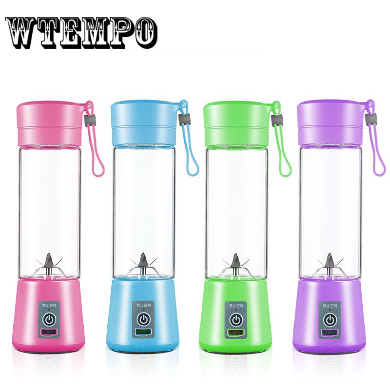 Brand Electric Fruit Juicer Mini Usb Rechargeable Portable Smoothie Maker Blender