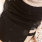 Women's Summer Cotton Pencil Bandage Skirt Large Size Mini Bodycon Short Skirt High Waist Black Streetwear Party Skirt