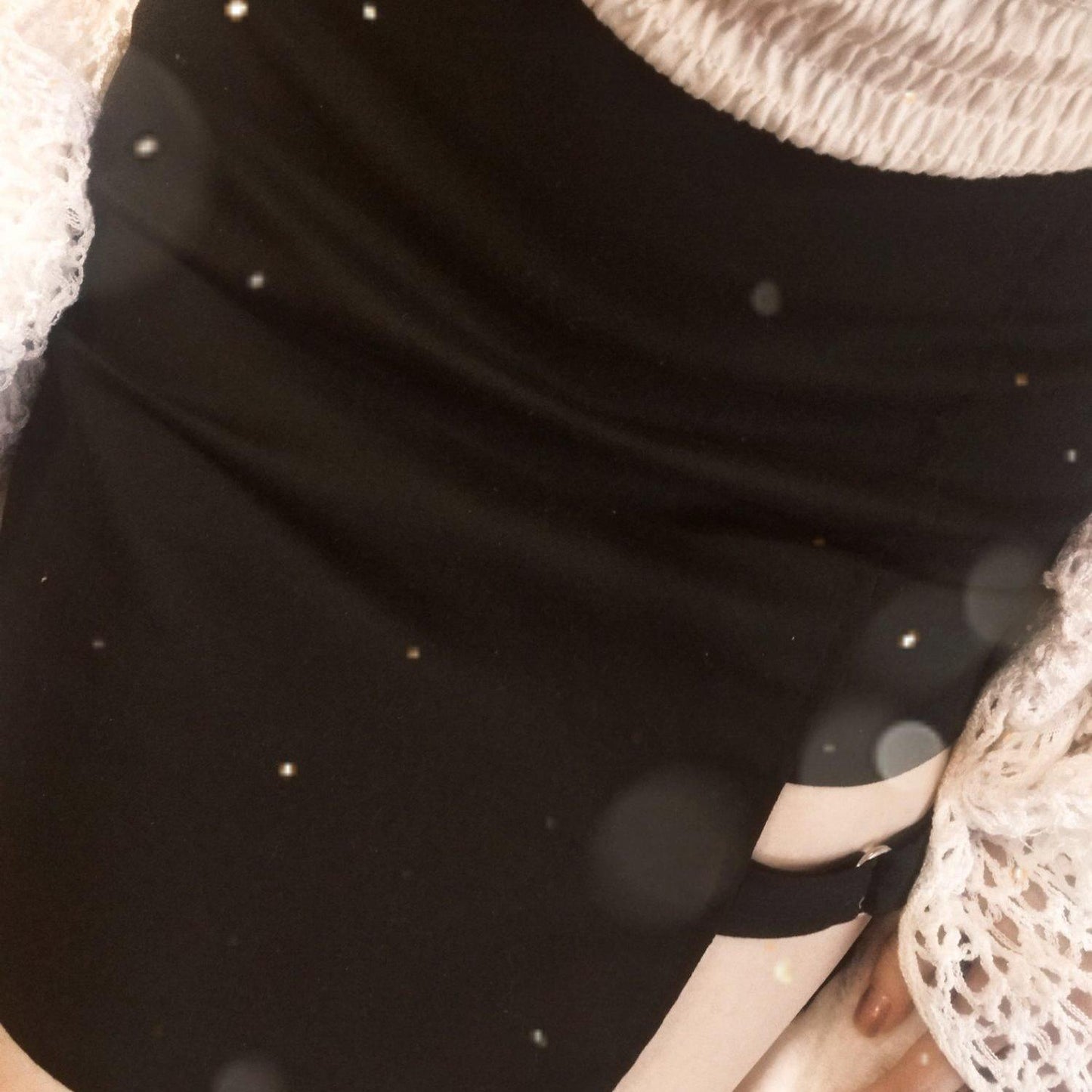 Women's Summer Cotton Pencil Bandage Skirt Large Size Mini Bodycon Short Skirt High Waist Black Streetwear Party Skirt