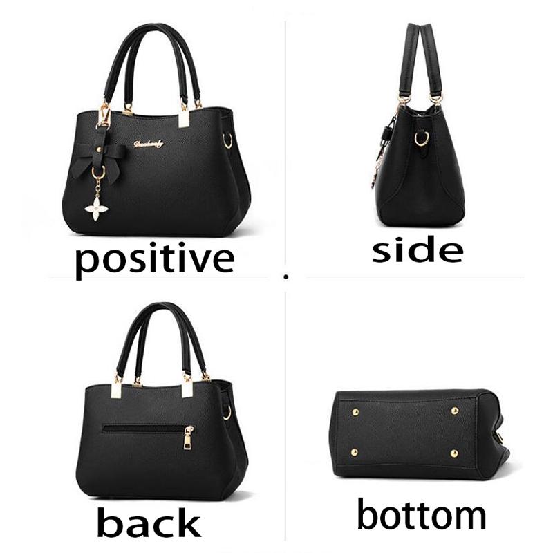 Big capacity European and American style Shoulder Handbag Trendy wild Patent leather bag