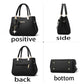 Big capacity European and American style Shoulder Handbag Trendy wild Patent leather bag