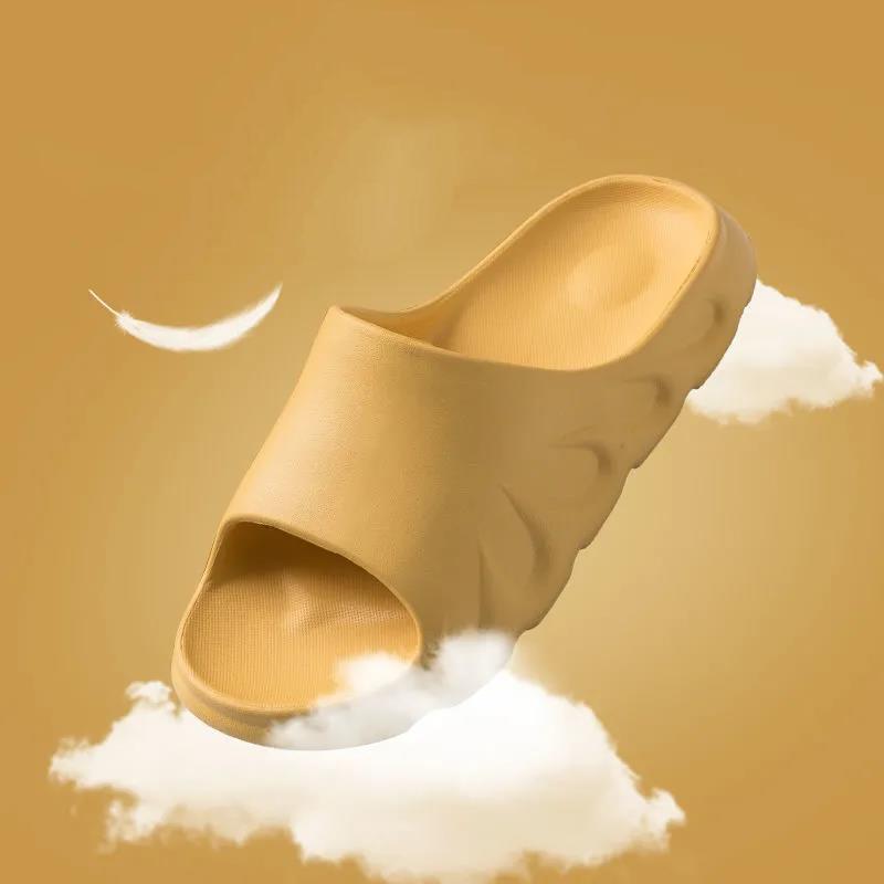 Household Thick-soled Non-slip Sandals and Slippers Summer Couples Home Indoor Deodorant Slippers