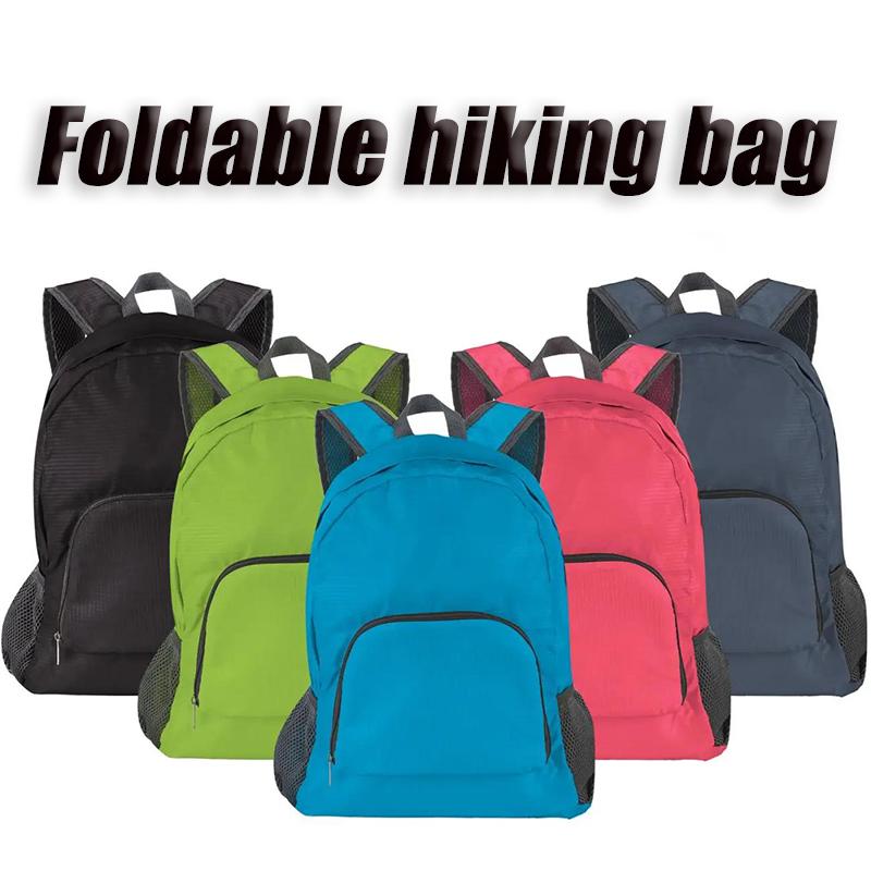 Men's and Women's Lightweight Mountaineering Backpack Outdoor Portable Travel Folding Backpack Multi-color Optional