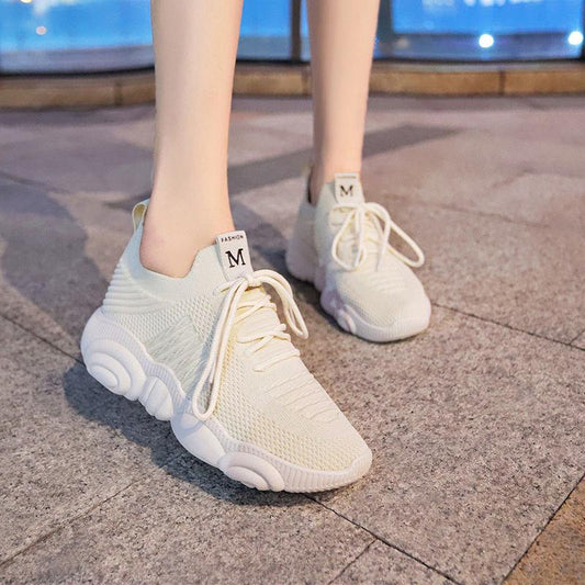 Fashion Ladies Casual Dad shoes Woman Vulcanized Shoes Breathable Wild Platform Women Shoes Sneakers