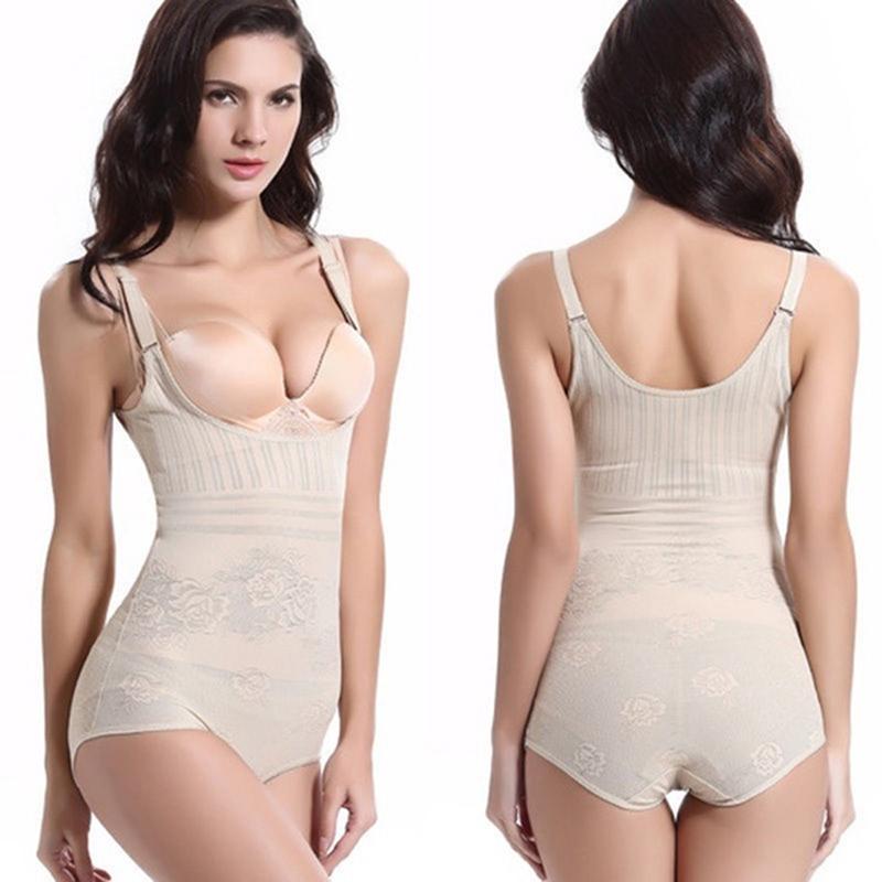 Slimming Body Shaper Underbust Corset Girdle Underwear Tummy Control Shapewear Non-marking Body Corset Underwear Briefs